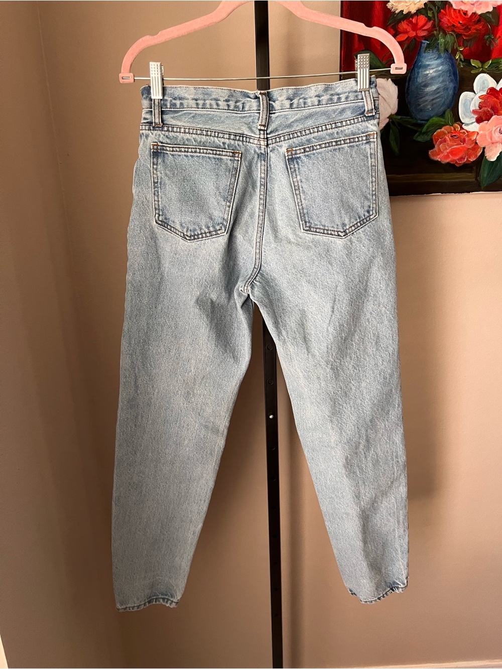 John galt light Wash High-Rise Mom Jeans - Picture 6 of 9